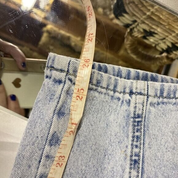 Free People Barrell Acid Stone Washed Exposed button Fly denim Jeans Size 29 - Picture 9 of 9